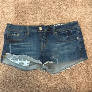 Fox jean shorts